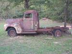 1940 International parts truck